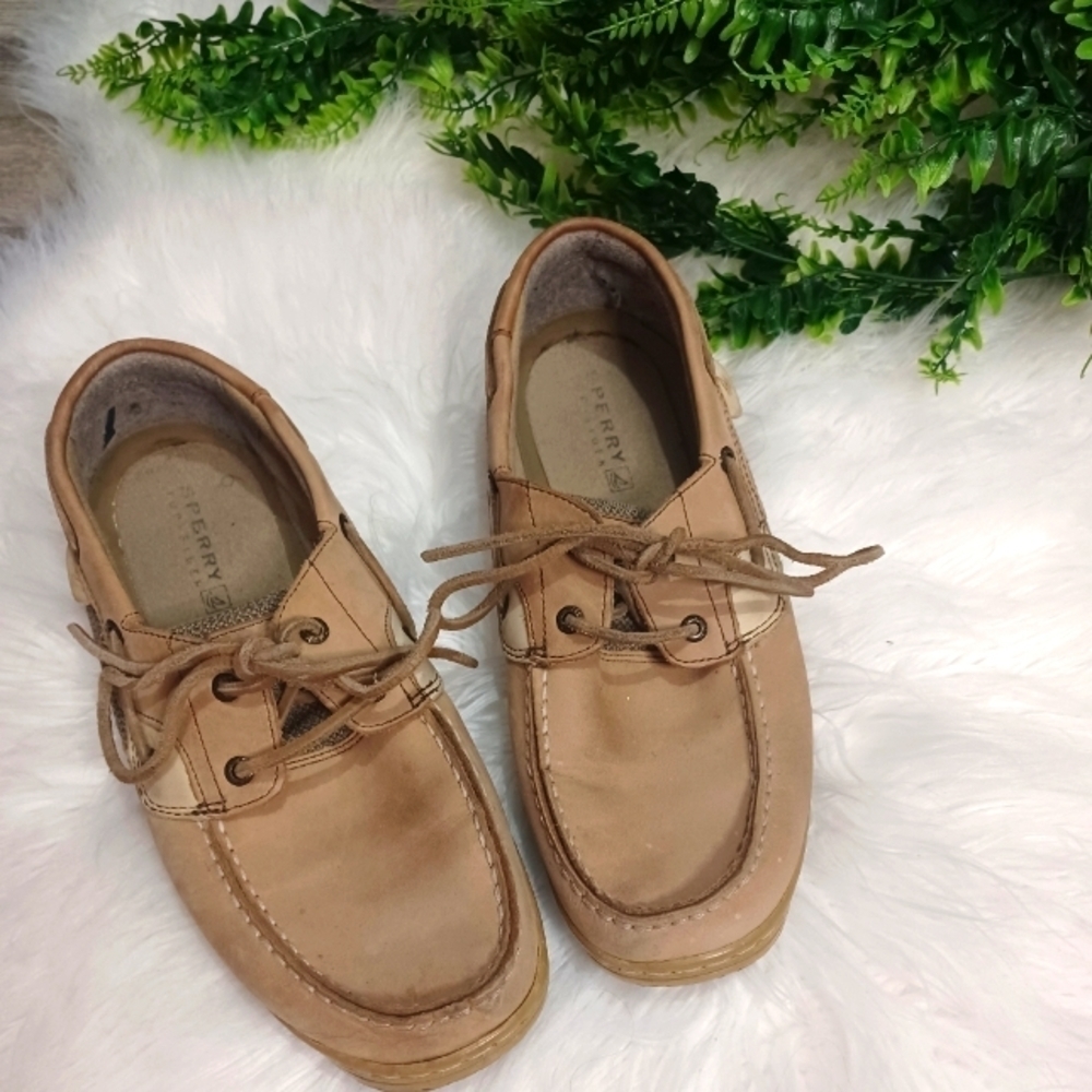 Sperry Topsider Tan Size 7